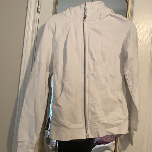 lululemon athletica Other - White Lululemon Scuba jacket
